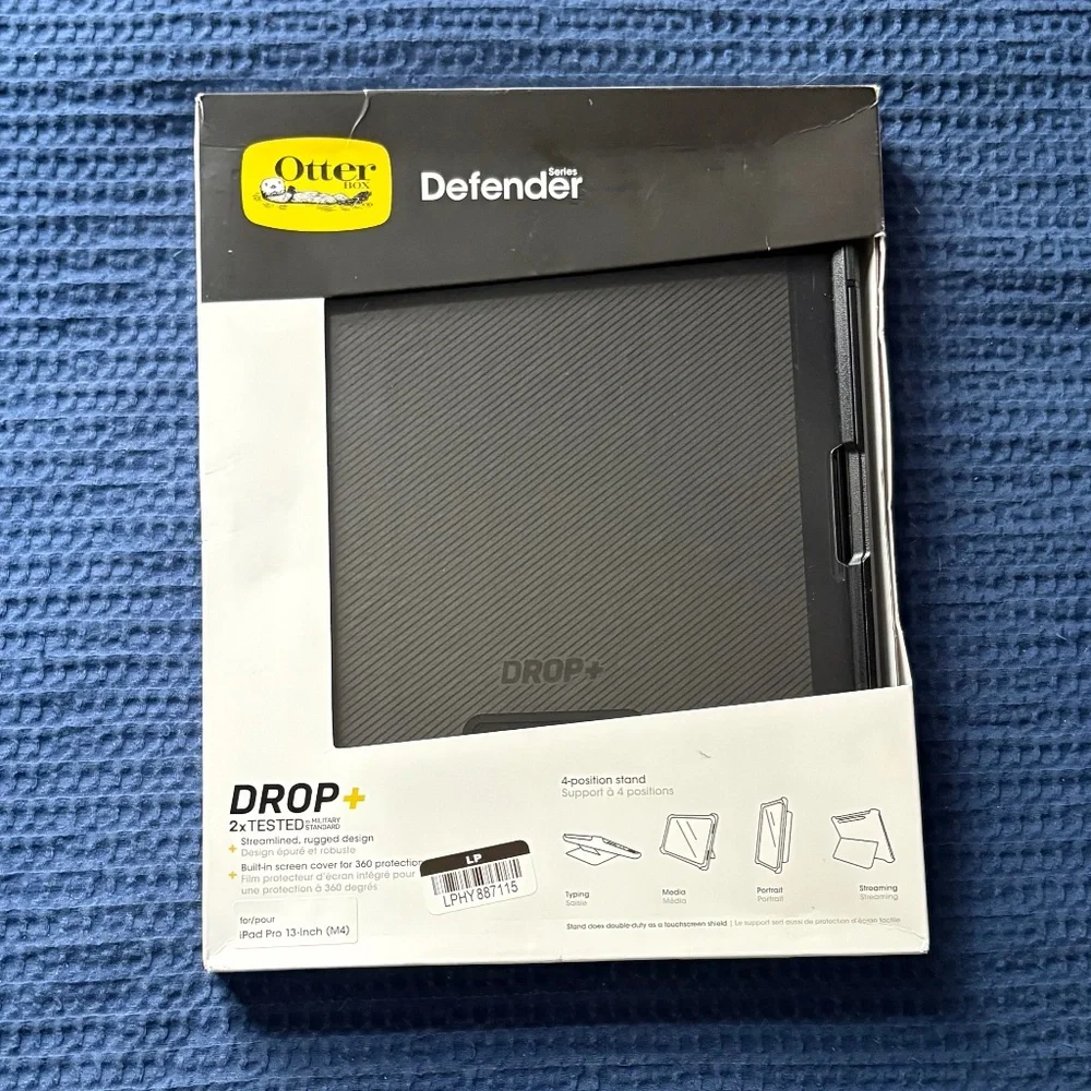 OtterBox iPad Pro 13-inch (M4) Case Defender Series - Black